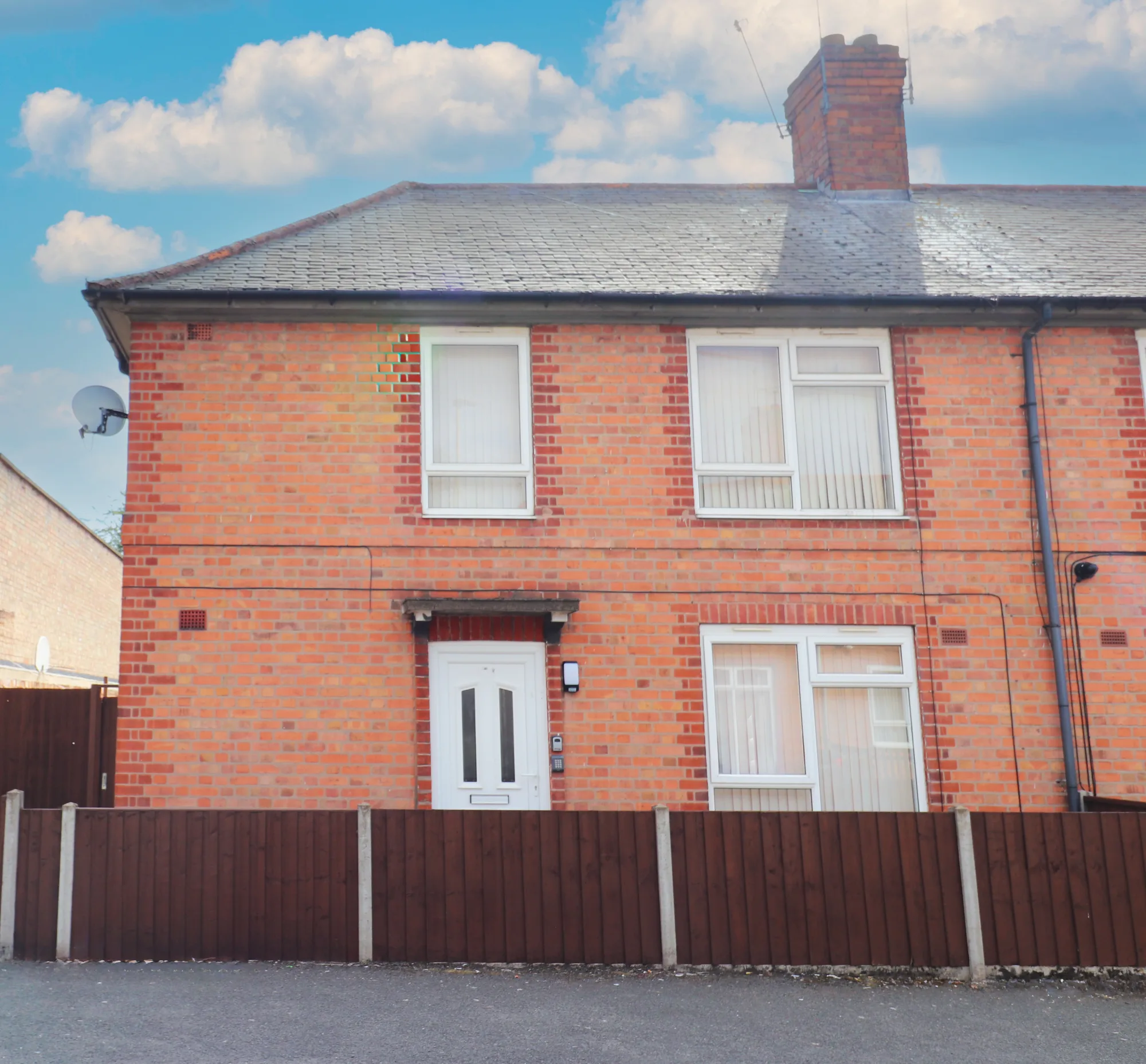 The front of Weymouth home